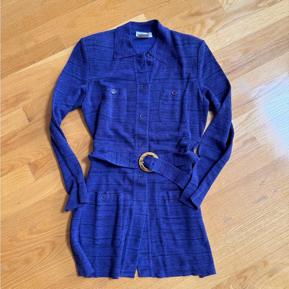 Celine Belted Knit Cardigan